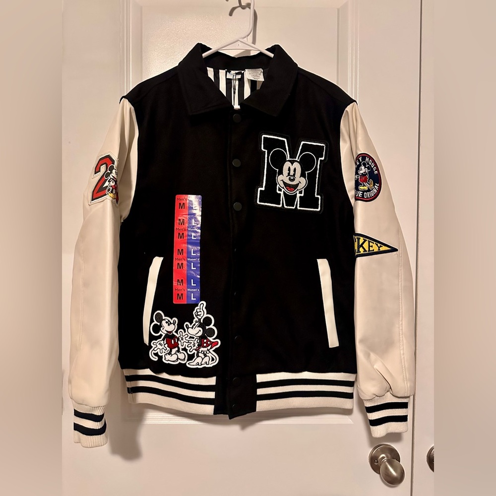 Mickey Mouse Disney Varsity Jacket Unisex